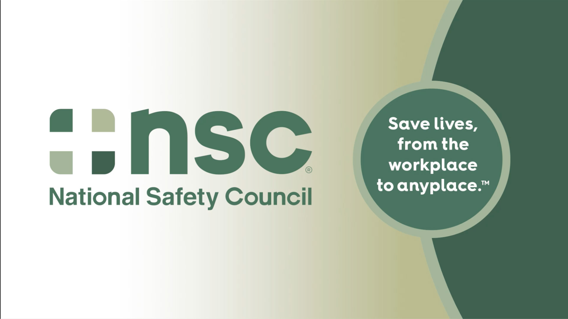 National Safety Council Annual Report
